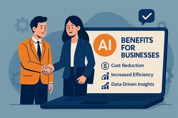 مزایای استفاده از AI برای کسب‌ و کارها